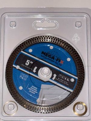 Mega-Fix Diamantschijf 125x22.23x1.4mm DRY/WET