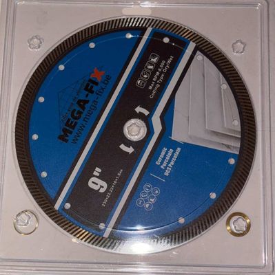 Mega-Fix diamantzaagblad 230x22.23x10x1.8mm DRY/WET