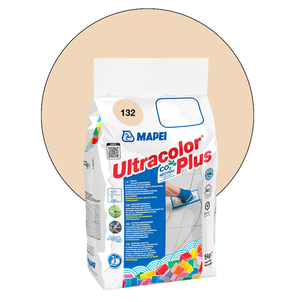 Mapei Ultracolor Plus - 132 Beige 2000, 5 kg