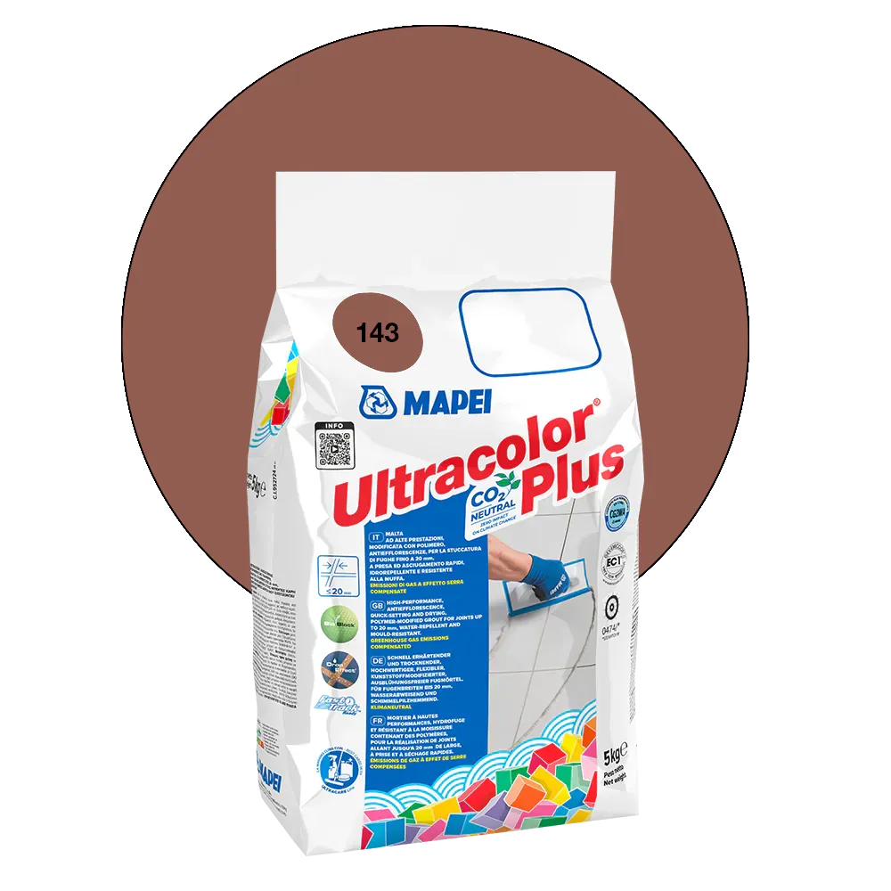 Mapei Ultracolor Plus - 143 Terracotta, 5 kg