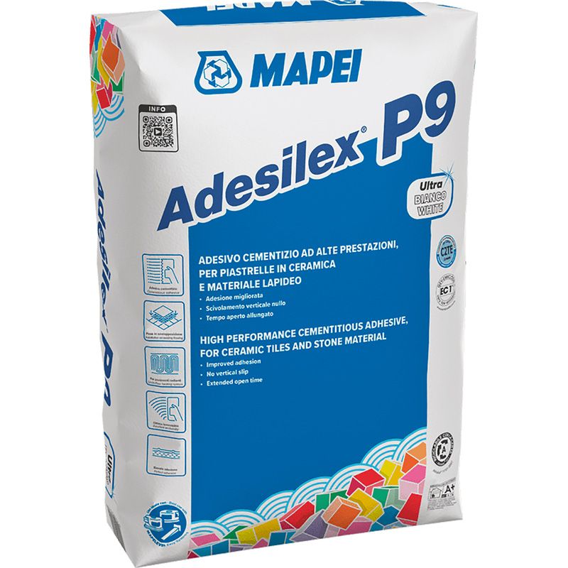Mapei Adesilex P9 poeder tegellijm 25kg white