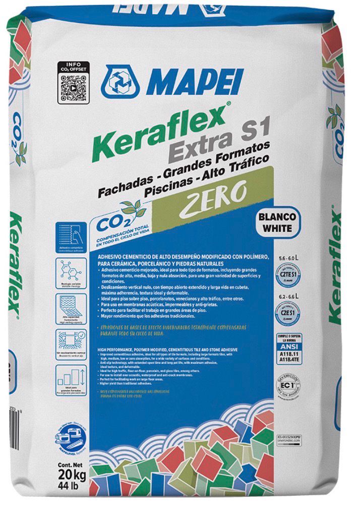 Mapei Ultralite S1 flex zero white 20kg