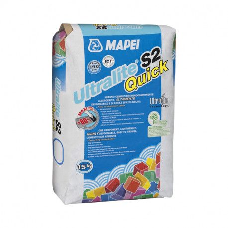 Mapei Ultralite S2 Flex Quick grijs 15kg