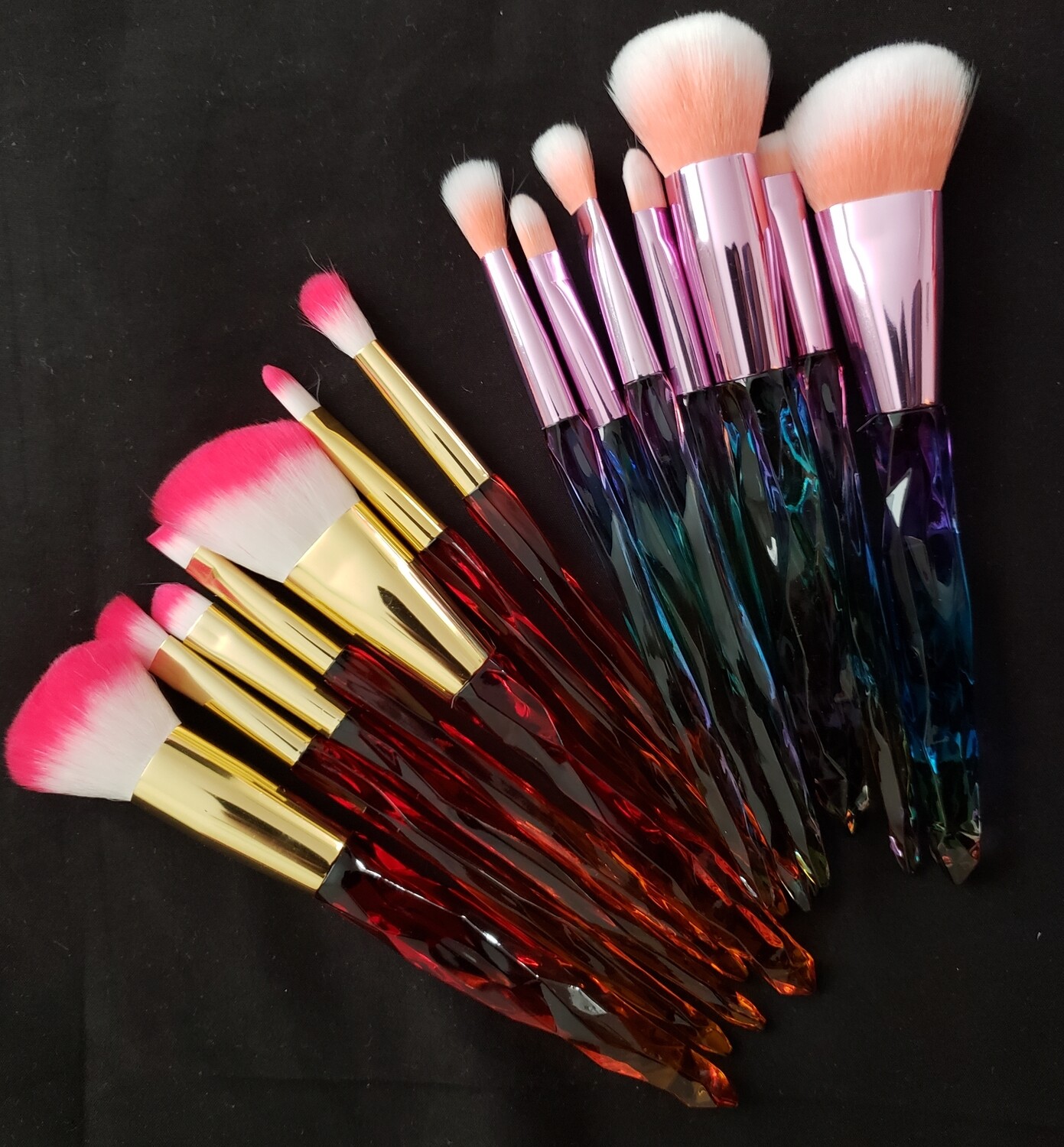 Crystal Makeup Brushes