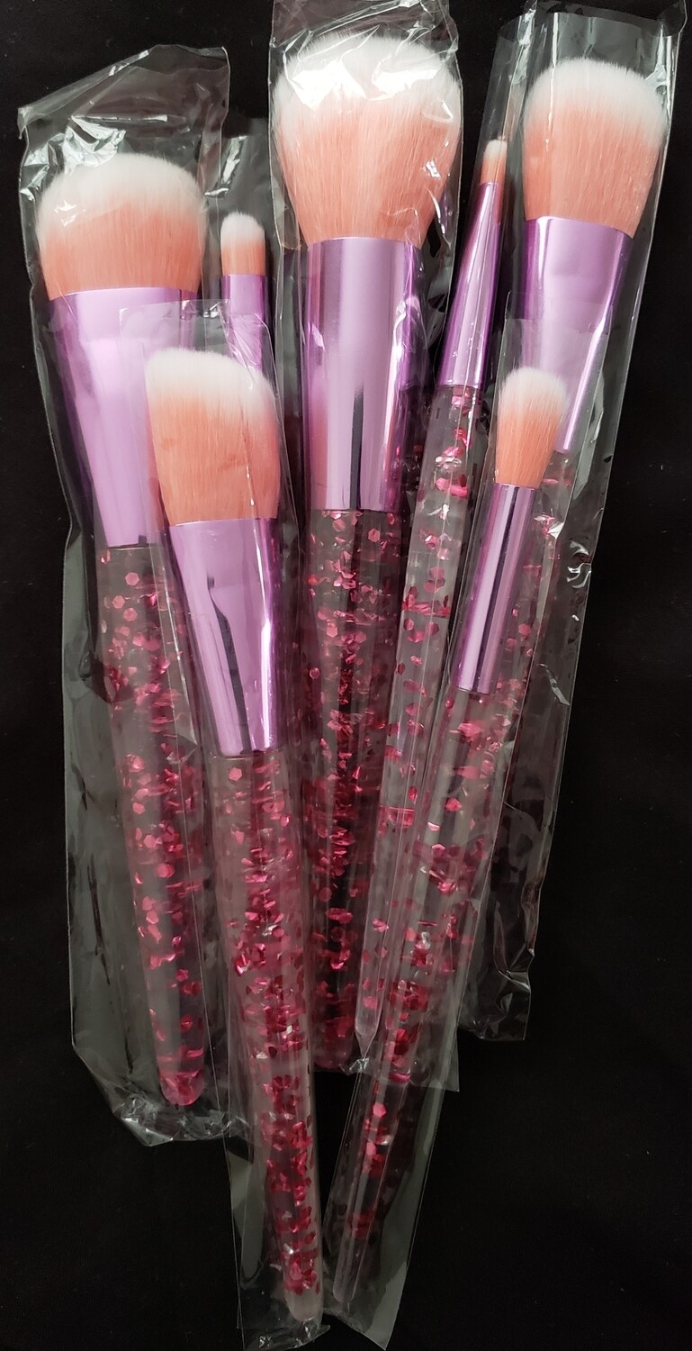Glitter Makeup Brushes