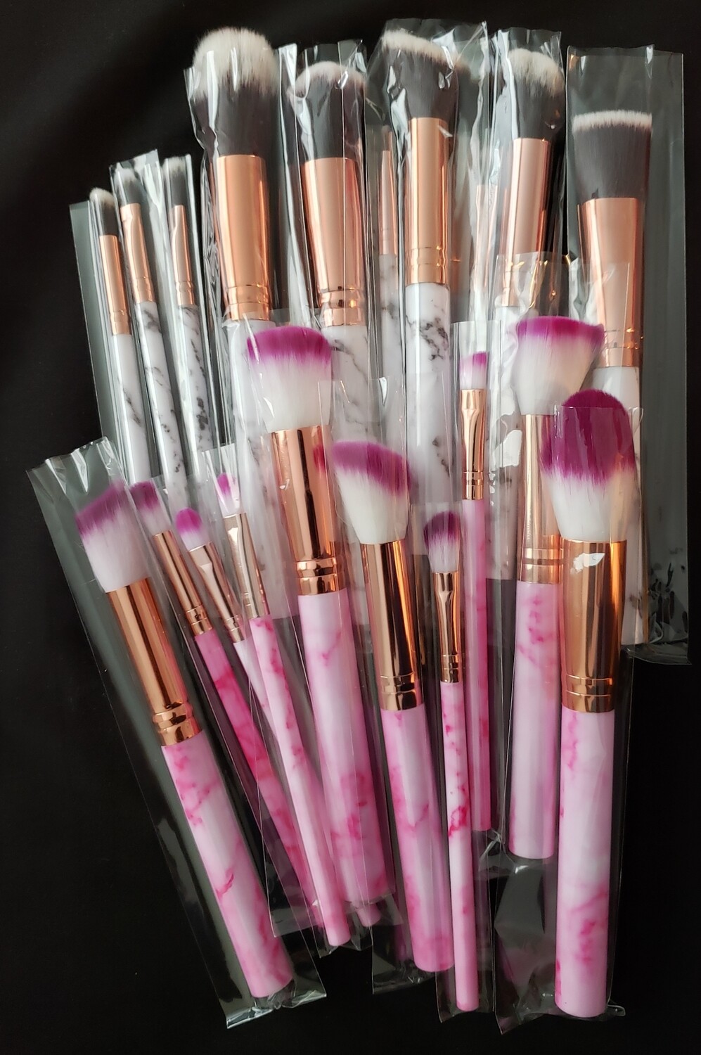 Marbled Makeup Brushes