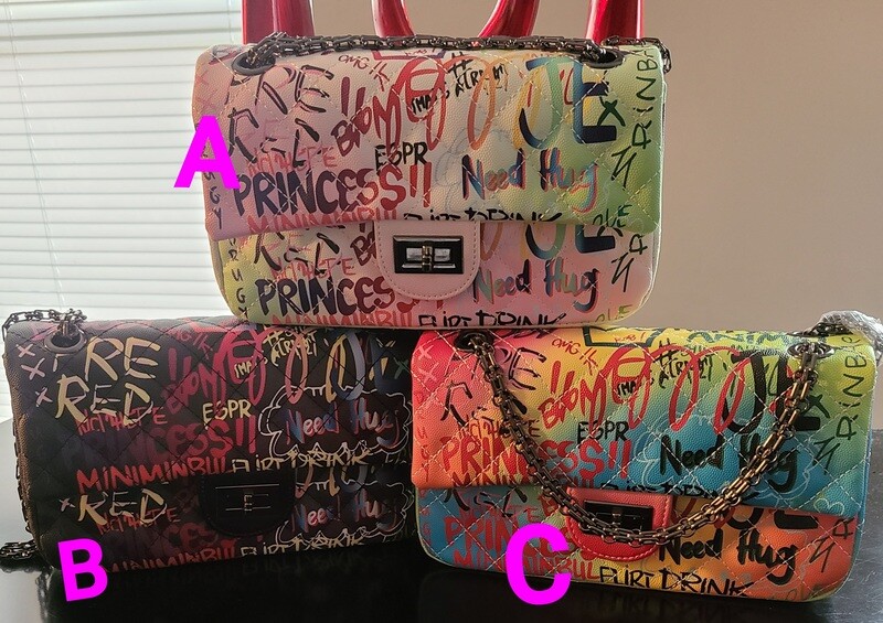 Graffiti Purse
