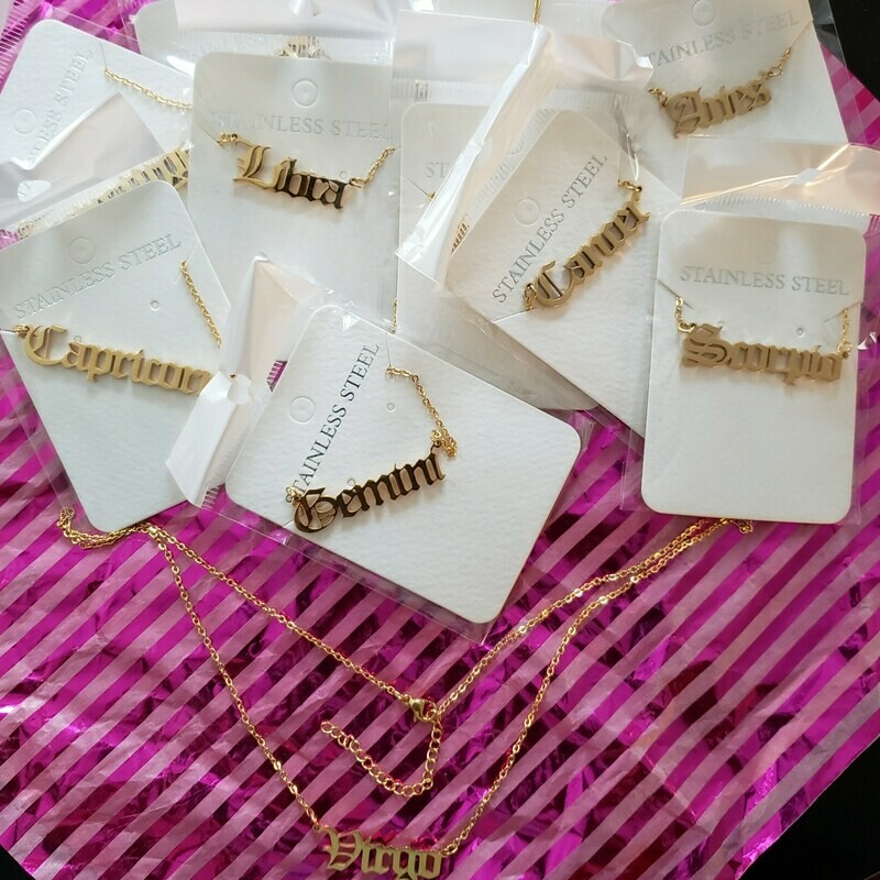 Zodiac Sign Necklace