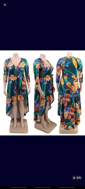 Flower Print Dress