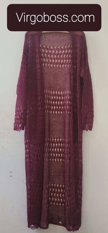 Long Casual Maxi Cardigan