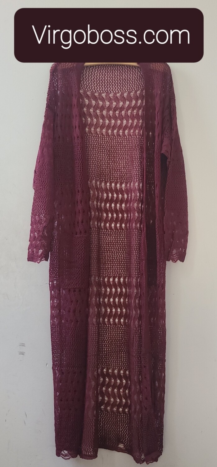 Long Casual Maxi Cardigan