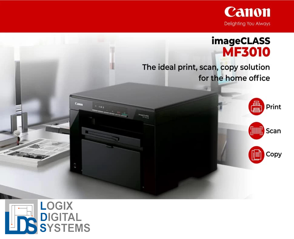 Canon MF3010 Digital Multifunction Laser Printer