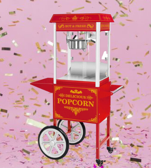 3 uur Popcornkraam onbeperkt popcorn