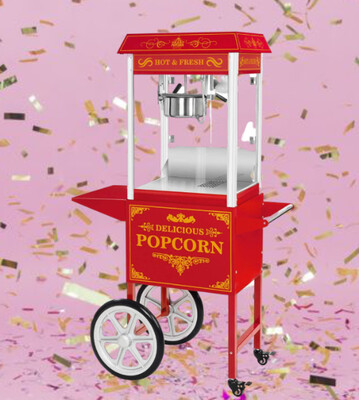 3 uur Popcornkraam losse verkoop