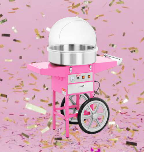 4 uur Suikerspinkraam onbeperkt suikerspinnen