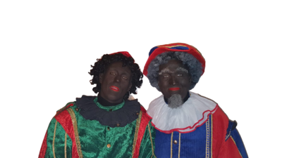 Zwarte Piet kort bezoek 15 minuten