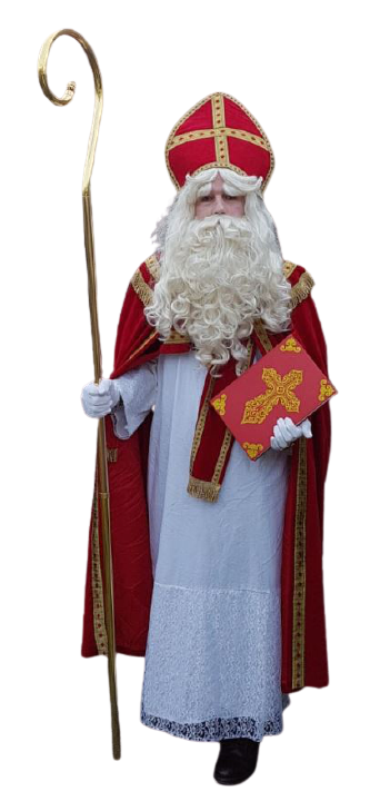 Sinterklaas half uur op bezoek
