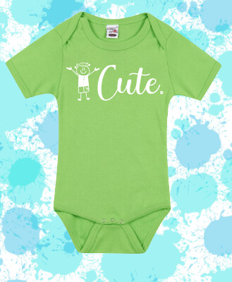 Cute Romper lime