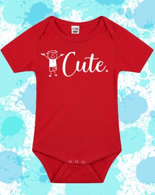 Cute Romper rood