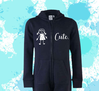 Cute Mini Kids All In One navy