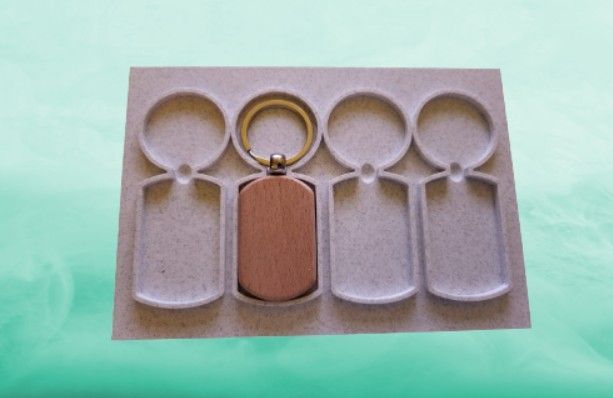 Graveer Tamplates hout semi rond