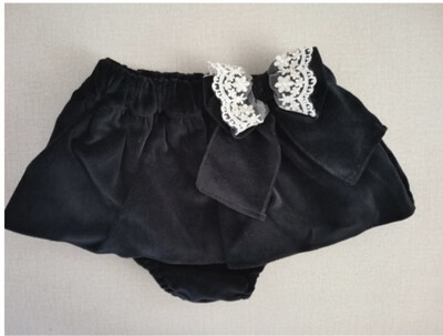 Bloomer Astrid Velvet Puro Mimo - Zwart