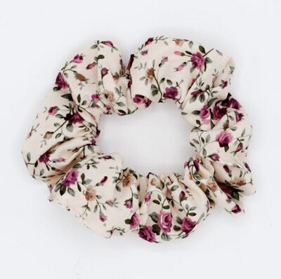 Scrunchie bloemenprint