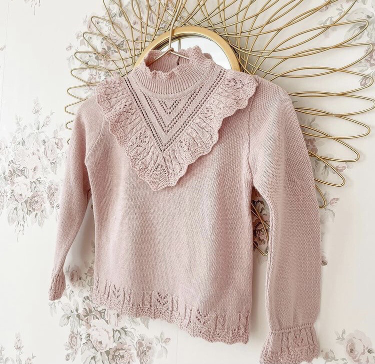 Knitted Sweater Pink