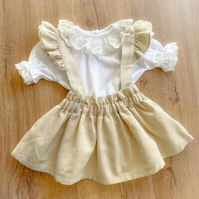Set Margaux Cordel - Beige / Wit