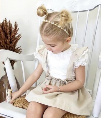 Set Margaux Cordel - Beige / Wit
