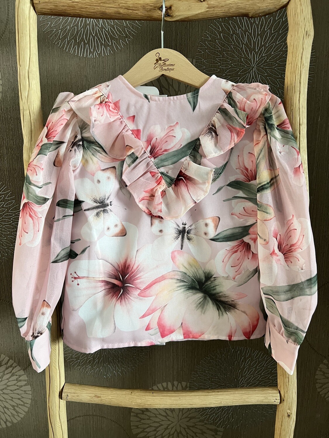 Blouse Cleo Camellia Boutique - bloemendessin