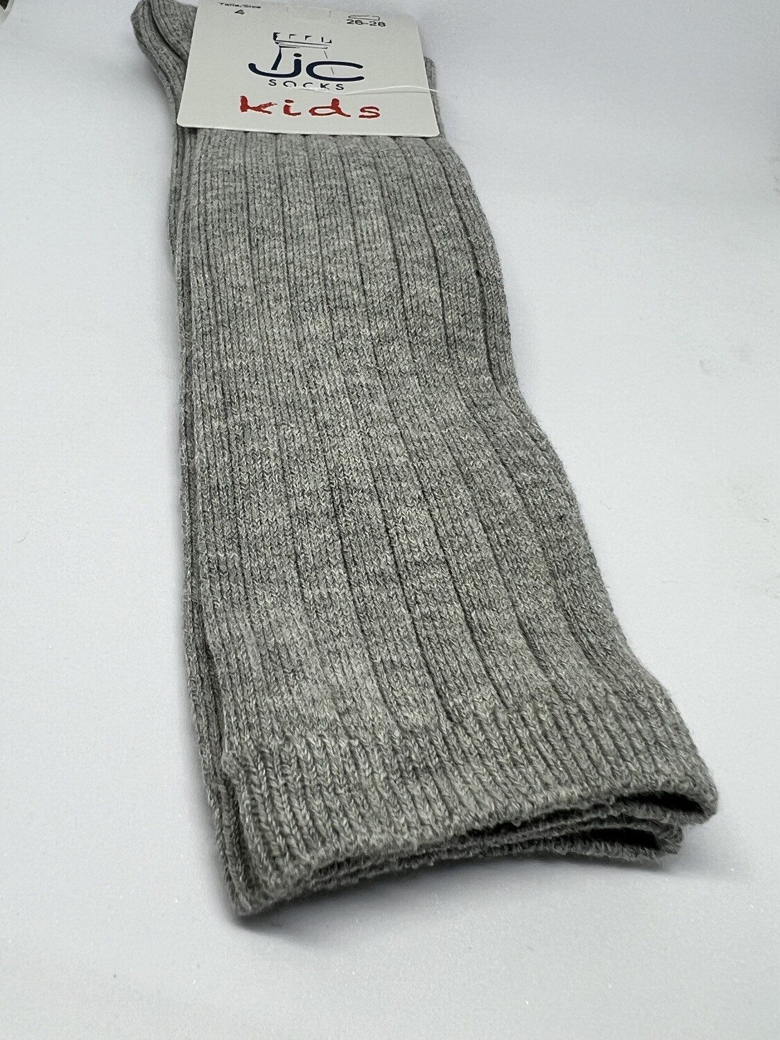 Kniekous ribbed JC Socks Castellà - Grijs
