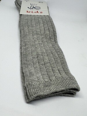 Kniekous ribbed JC Socks Castellà - Grijs