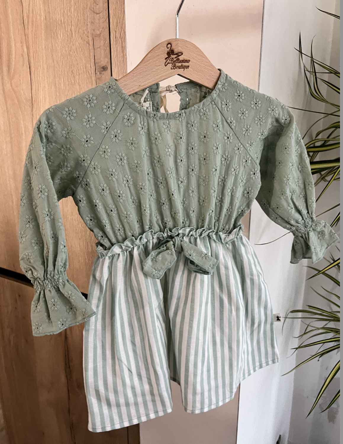 Kleedje Merly Petit Indi - groen