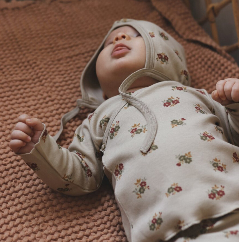 Boxpakje tweedelig Bloemenmotief North Baby