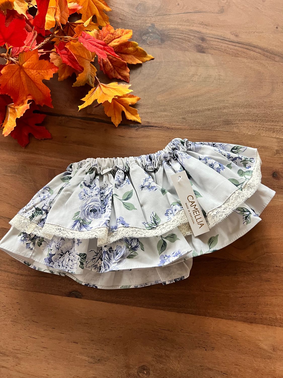 Bloomer Mila - Camellia Boutique - Blauwe bloemen
