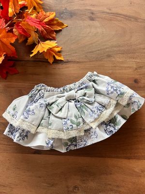 Bloomer Mila - Camellia Boutique - Blauwe bloemen