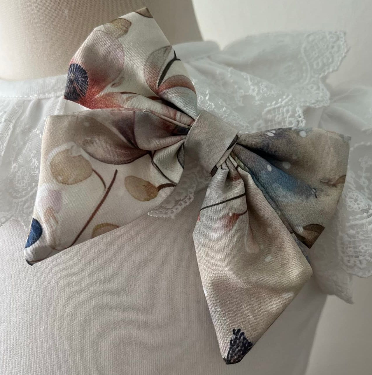 Haarstrik Manon - bloemenmotief - Couture M
