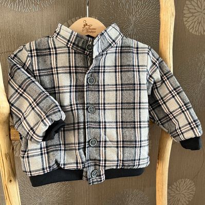 Jas Petit Indi - geruit patroon