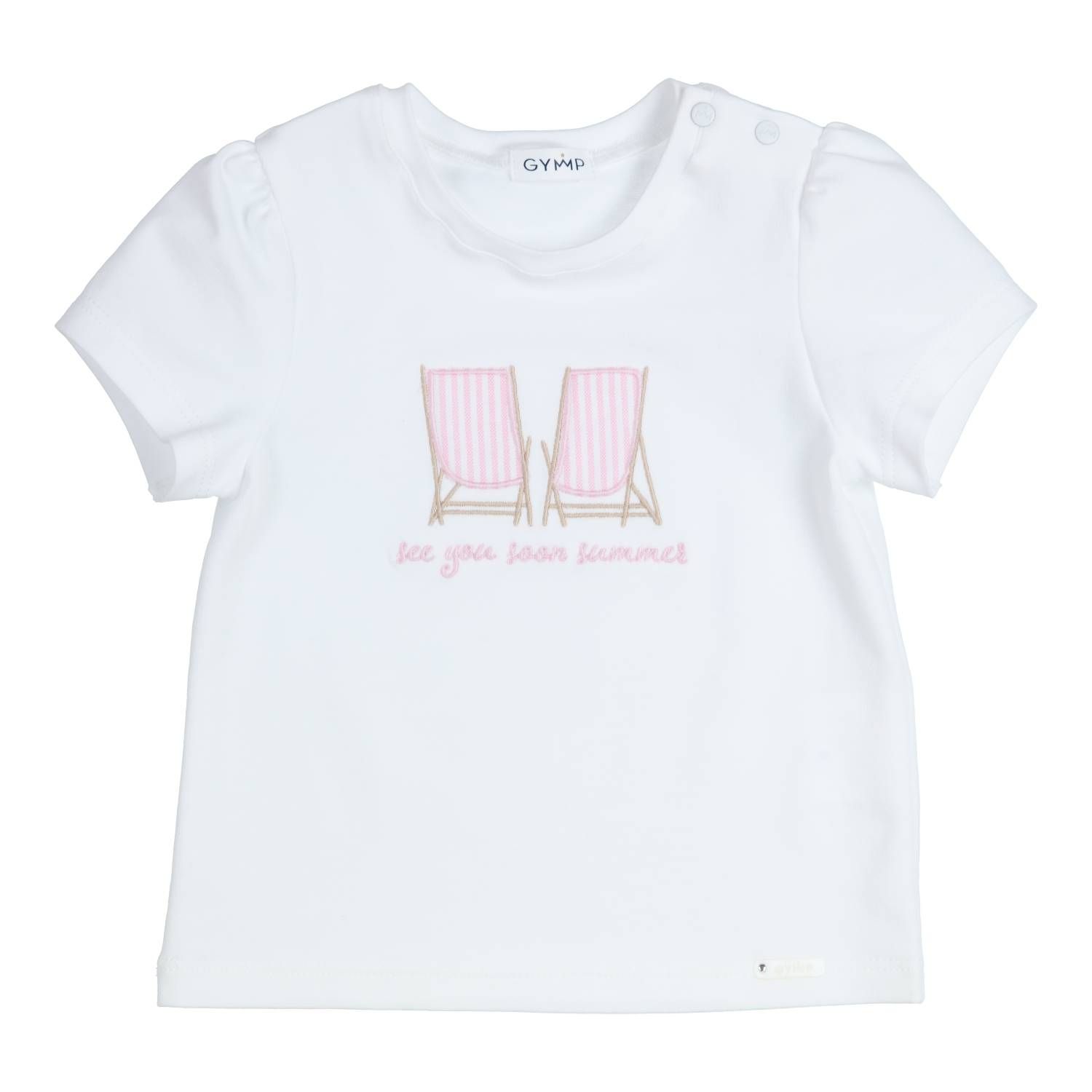 Shirt Aerobic White - Gymp