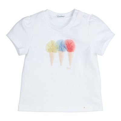 Shirt Aerobic White (Ijs) - Gymp