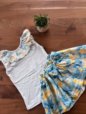 Shirt Solara 2 - Cordel - Blauw/Geel