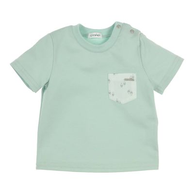T-shirt Aerobic Pocket - muntgroen - Gymp