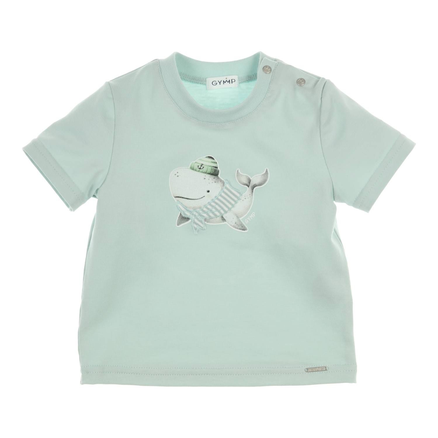 T-shirt Aerobic Whale - muntgroen - Gymp