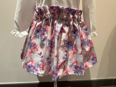 Rokje Maite - bloemenmotief - Couture M