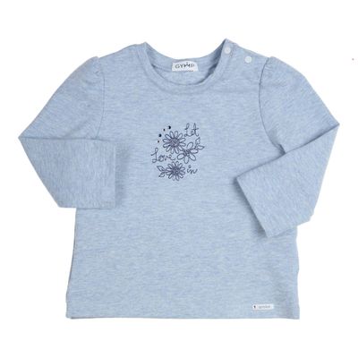 Longsleeve Let Love in - Blauw - Gymp