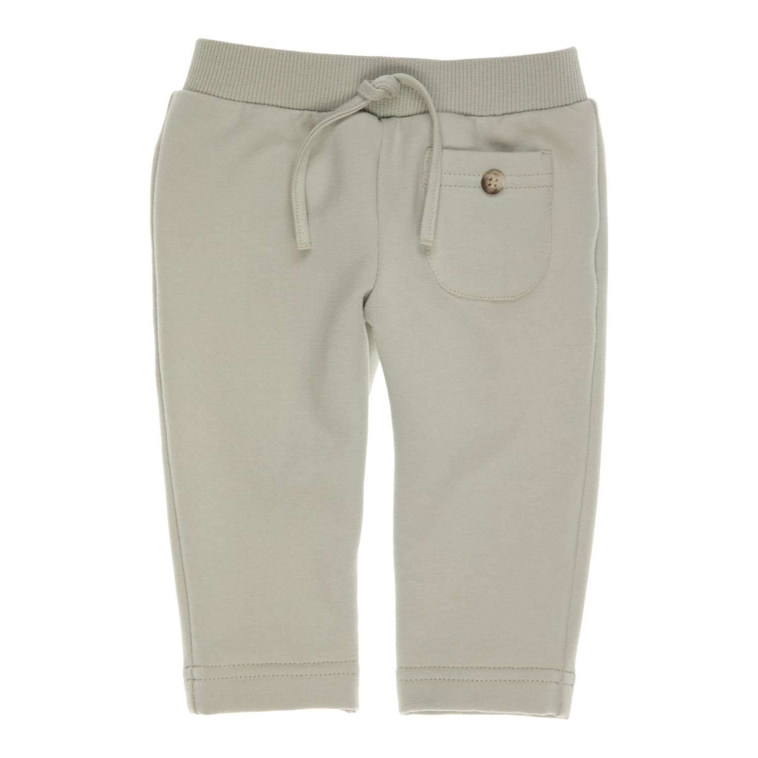 BOYS Trousers Carbondoux - Pale green - Gymp