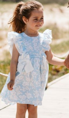 Kleedje Faye - Lichtblauw - Camellia Boutique