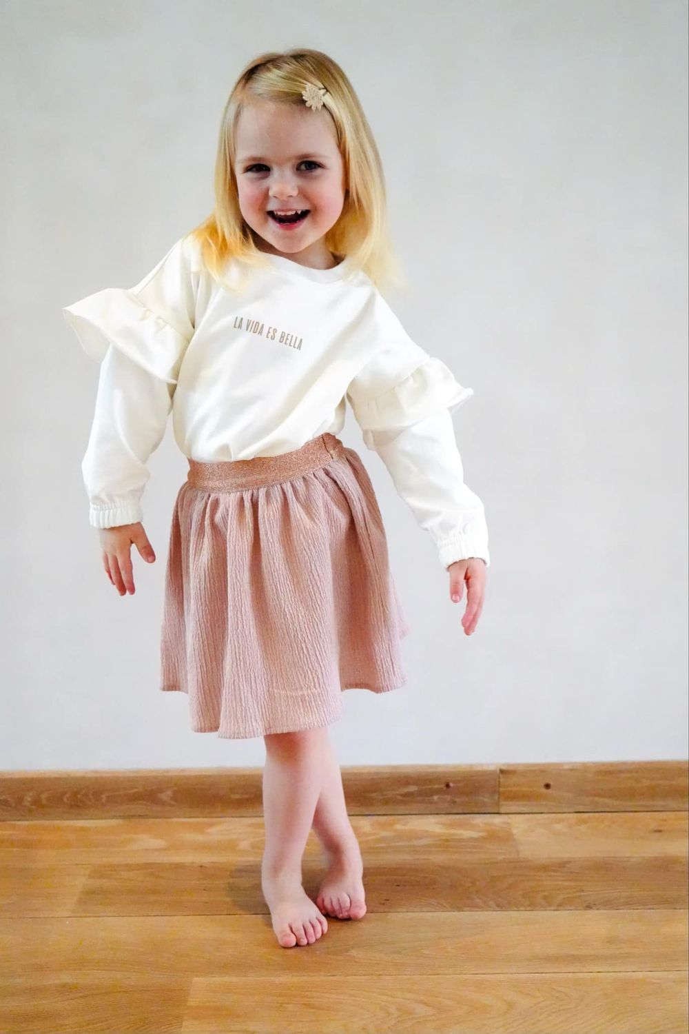 Trui Cloe - Off-white - Kiezeltje