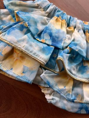 Rokje Solara 1 - Blauw Geel - Cordel